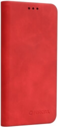 forcell silk flip case for samsung galaxy s10 plus red photo