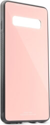 glass back cover case for samsung galaxy s10 pink photo