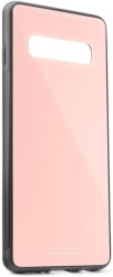 glass back cover case for samsung galaxy s10 plus pink photo