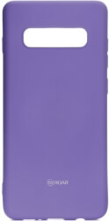roar colorful jelly back cover case for samsung galaxy s10 plus purple photo