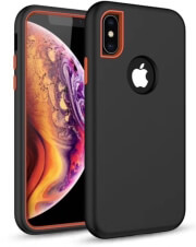 defender solid 3in1 back cover case for samsung s10 black photo