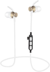 platinet pm1060g in ear bluetooth v42 sport earphones microsd mic gold photo