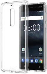 nokia 5 hybrid crystal case cc 704 clear photo