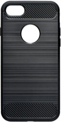 forcell carbon back cover case for huawei y6 2019 black photo