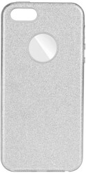 forcell shining back cover case for huawei y6 2019 silver photo