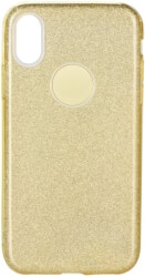 forcell shining back cover case for huawei y7 2019 gold photo
