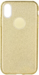 forcell shining back cover case for samsung galaxy a10 gold photo