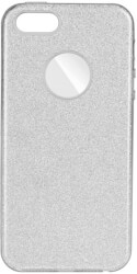 forcell shining back cover case for samsung galaxy m10 silver photo