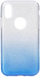 forcell shining back cover case for xiaomi redmi note 7 clear blue photo