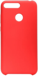 forcell silicone back cover case for huawei y6 prime 2018 red photo