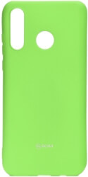 roar colorful jelly back cover case for huawei p30 lite lime photo