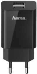 hama 200014 hama usb charger 2 port 5v 105w black photo