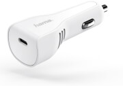 hama 183223 pd car charger usb type c port 3a 27w white photo