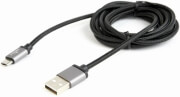 cablexpert ccb musb2b ambm 6 cotton braided micro usb cable with metal connectors 18m blister blac photo cablexpert ccb musb2b ambm 6 cotton braided micro usb cable with metal connectors 18m blister blac photo