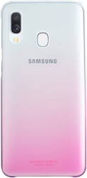 samsung gradation cover ef aa405cp for galaxy a40 pink photo