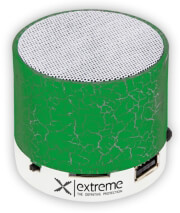 extreme xp101g bluetooth speaker fm radio flash green photo