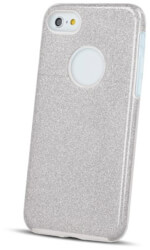 glitter 3in1 back cover case for xiaomi redmi go silver photo