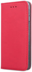 smart magnet flip case for samsung a40 red photo