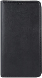 smart magnetic flip case for samsung a40 black photo