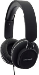 maxell classics headphones with microphone black photo