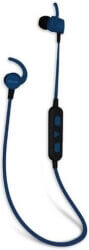 maxell bt100 bluetooth solid headset blue photo