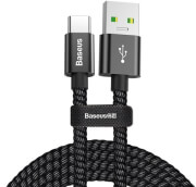 baseus cable double fast usb for type c 5a black photo