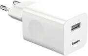 BASEUS UNIVERSAL WALL CHARGER QC 3.0 USB 24W WHITE