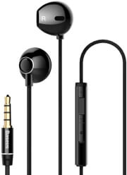 baseus wire handsfree encok h06 black photo