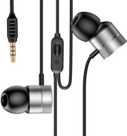 baseus wired handsfree encok h04 silver photo