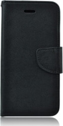 fancy book flip case for xiaomi redmi note 7 black photo