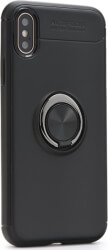 forcell ring back cover case stand for samsung galaxy s9 black photo