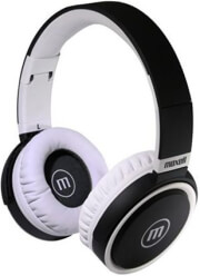 maxell b52 headphones with microphone black white photo