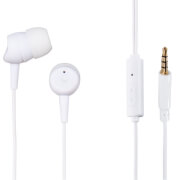hama 184042 basic4phone in ear stereo headset white photo
