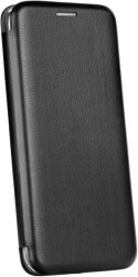 forcell book elegance flip case for huawei y7 2019 black photo