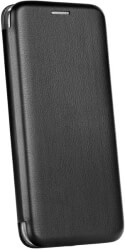 forcell book elegance flip case for samsung a70 black photo