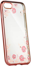 forcell diamond back cover case for xiaomi redmi go pink gold photo
