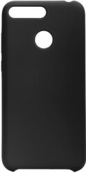 forcell silicone back cover case for huawei y6 2019 with hole black photo