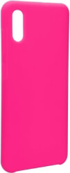 forcell silicone back cover case for samsung galaxy a20e hot pink photo