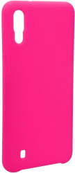 forcell silicone back cover case for samsung galaxy m10 hot pink photo