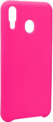 forcell silicone back cover case for samsung galaxy m20 hot pink photo