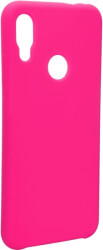 forcell silicone back cover case for xiaomi redmi 7 hot pink photo