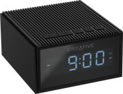 creative chrono portable splash proof bluetooth speaker and fm radio clock black photo
