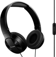 pioneer se m521 on ear headphones with headset function black photo