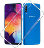 jelly case roar for samsung galaxy a70 transparent photo