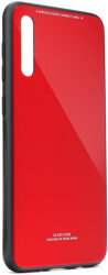 glass case for samsung galaxy a50 red photo