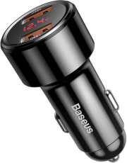 baseus car charger magic pps qc 30 2x usb 45w black photo