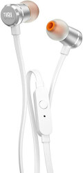 jbl t290 in ear headset silver photo