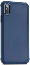 roar armor carbon back cover case for apple iphone x xs blue photo