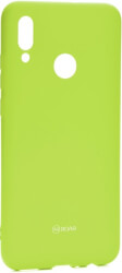 roar colorful jelly back cover case for huawei psmart 2019 lime photo