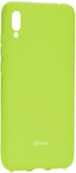 roar colorful jelly back cover case for huawei y6 pro 2019 lime photo